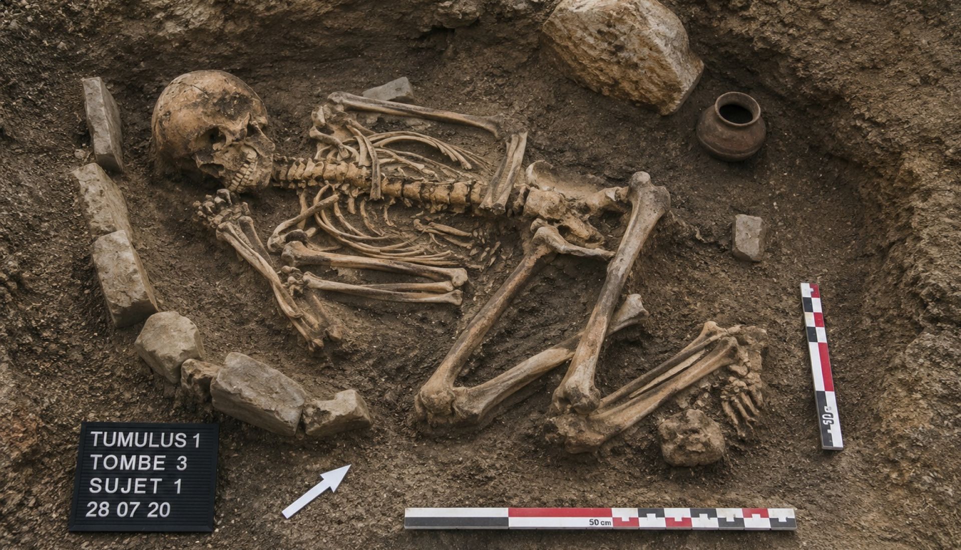 Conférence : archéologie du funéraire de la Préhistoire au Moyen-Âge  dans le Tricastin