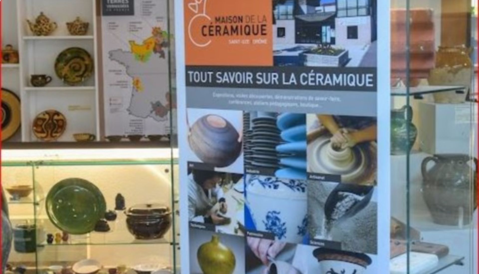 Visite de la Céramique à Saint-Uze et la Cité du Chocolat VALRHONA à Tain-l’Hermitage